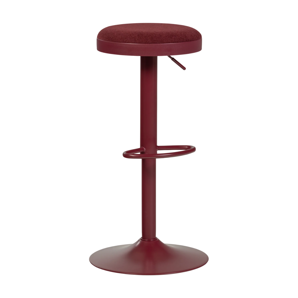 Verstelbare hocker MEVO bordeaux