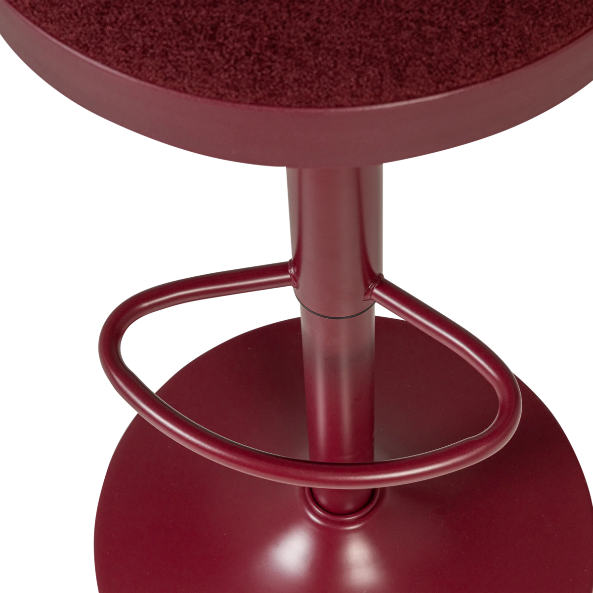Verstelbare hocker MEVO bordeaux