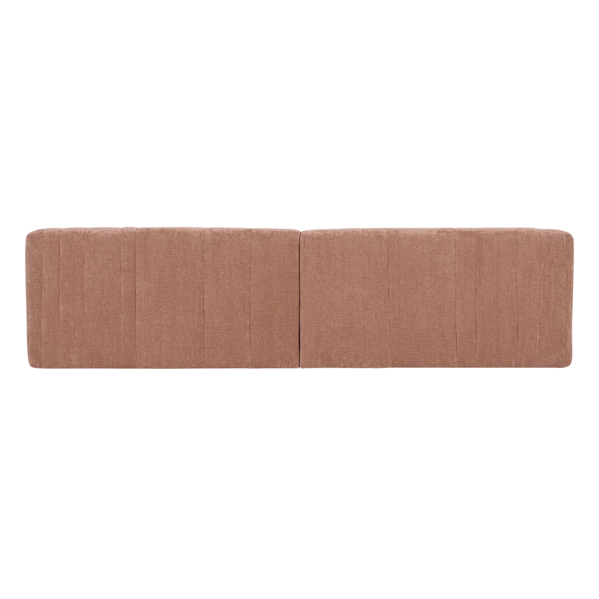 Sofa voor 4 personen OMAIRE roze chenille