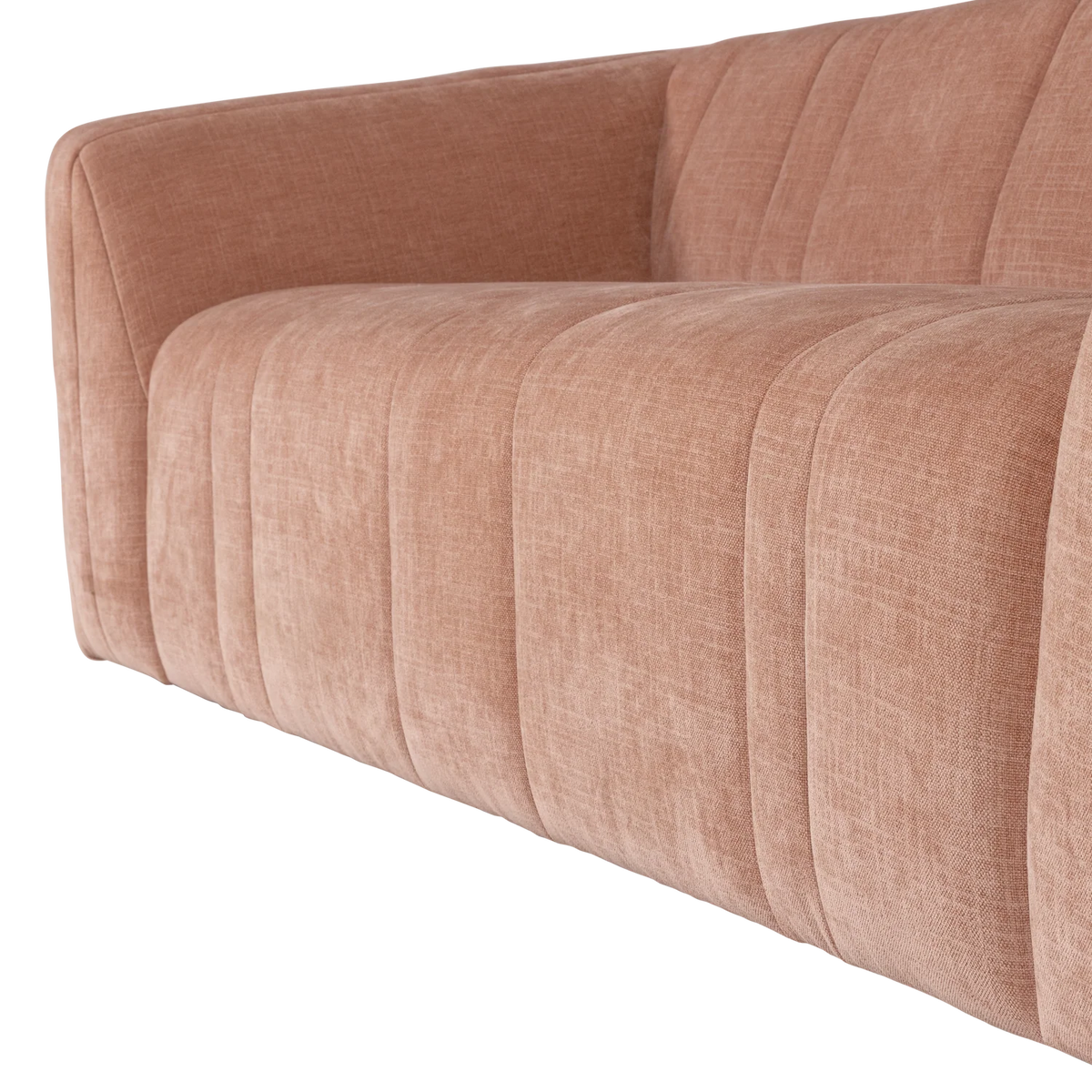 OMAIRE 2-zits bank roze chenille