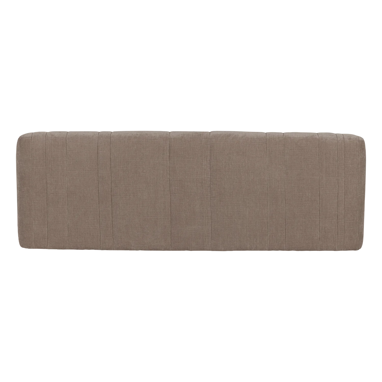 Sofa 2-zits OMAIRE taupe chenille