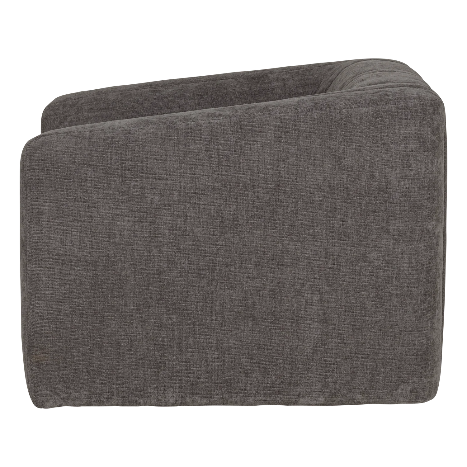 Fauteuil OMAIRE grijs chenille