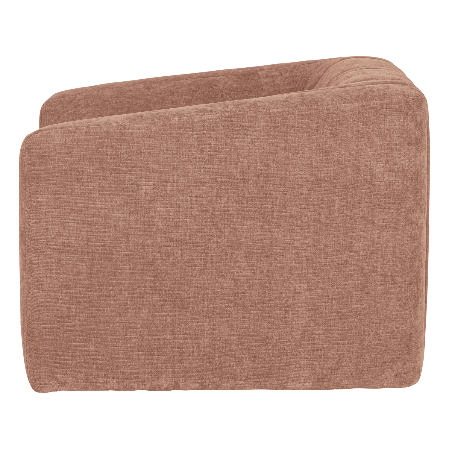 Omaire fauteuil roze chenille