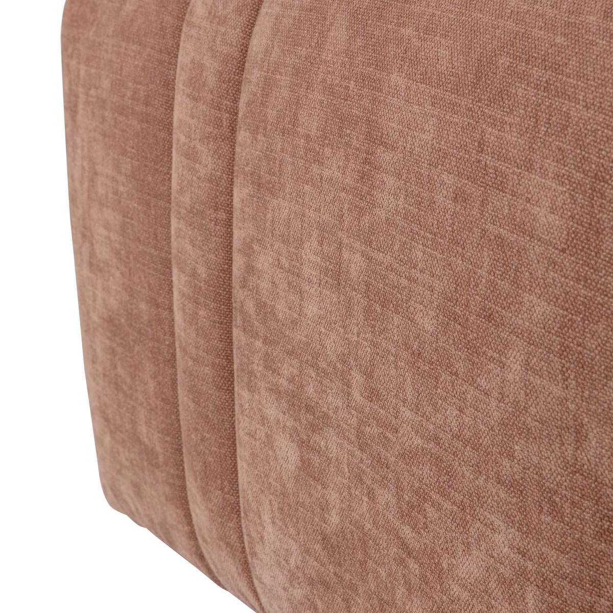 Poef OMAIRE roze chenille