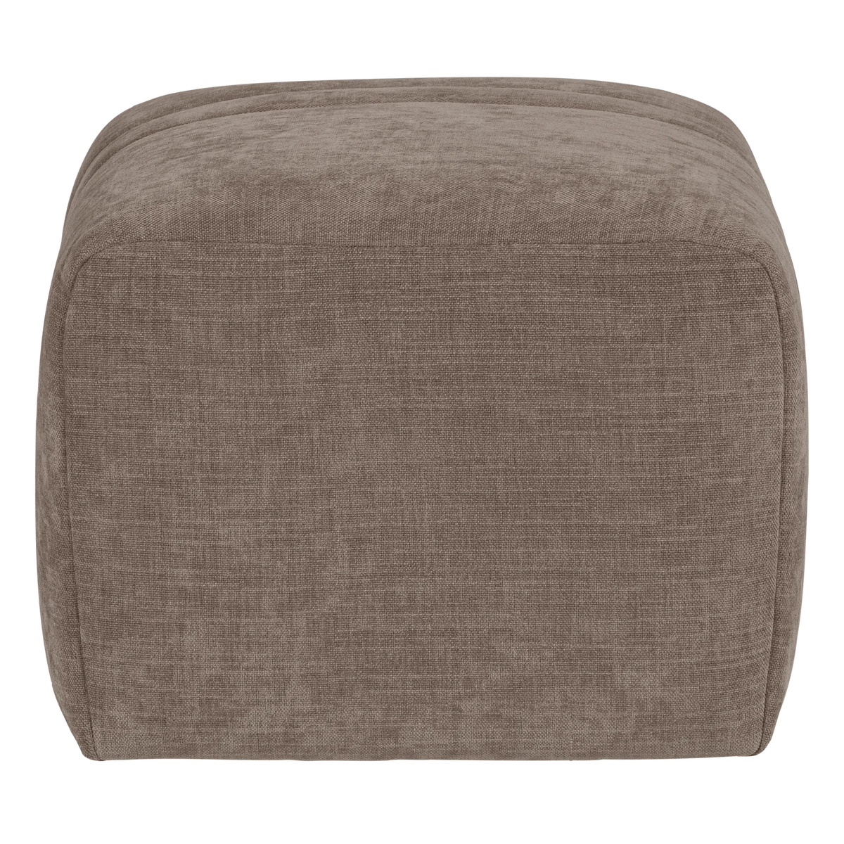 Puf OMAIRE taupe chenille