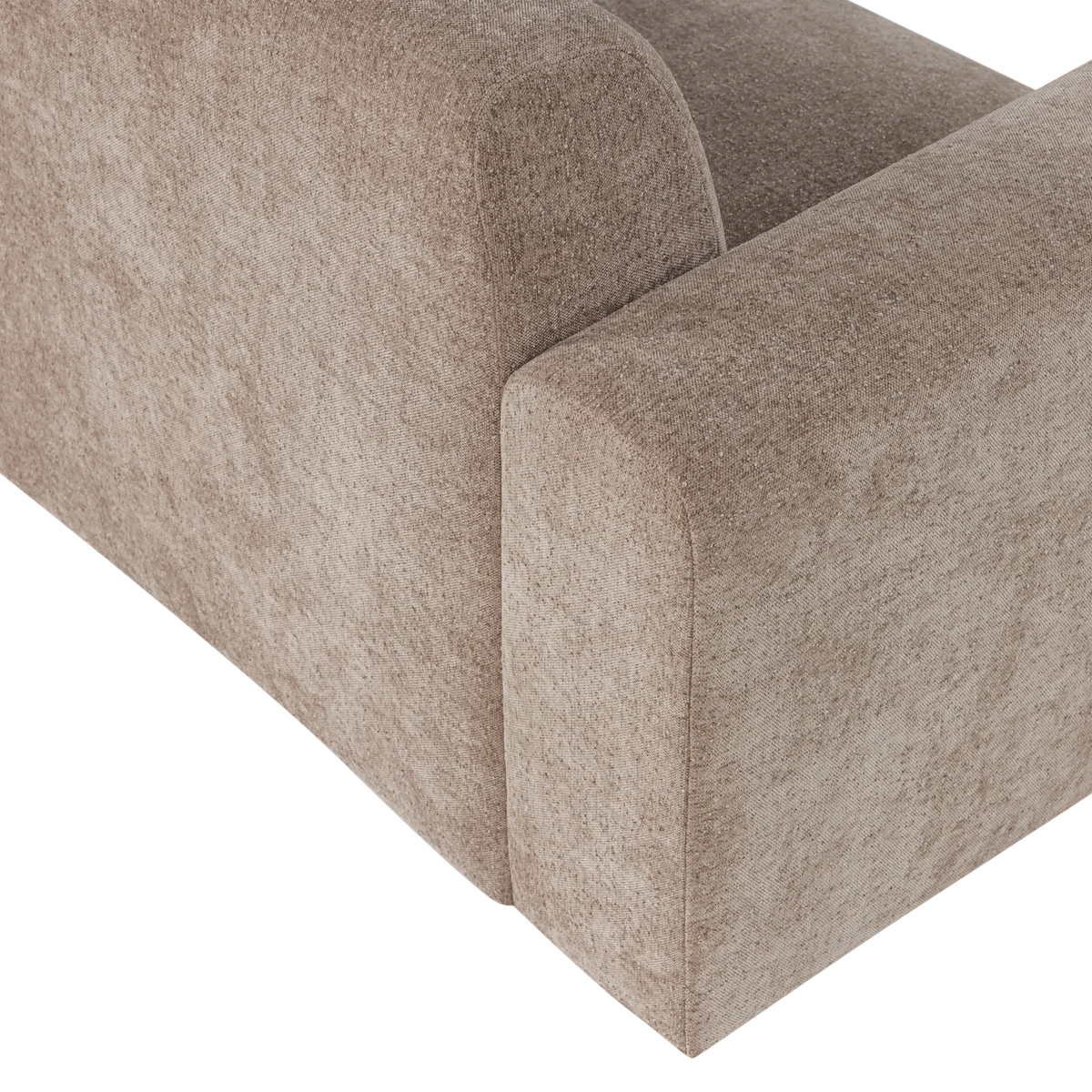 Sofa 3-zits UMINA beige chenille