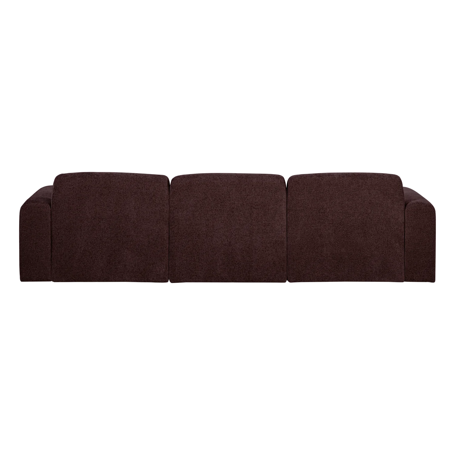 Sofa 3-zits UMINA donker bordeaux sjaal
