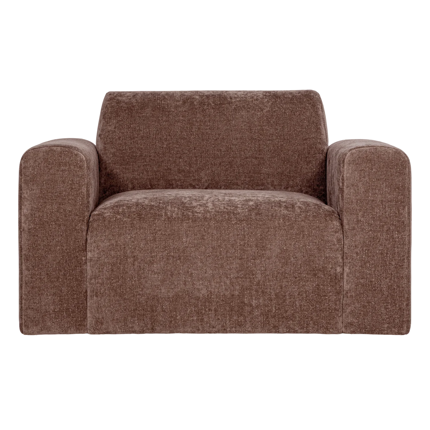 Fauteuil UMINA roze-bruin