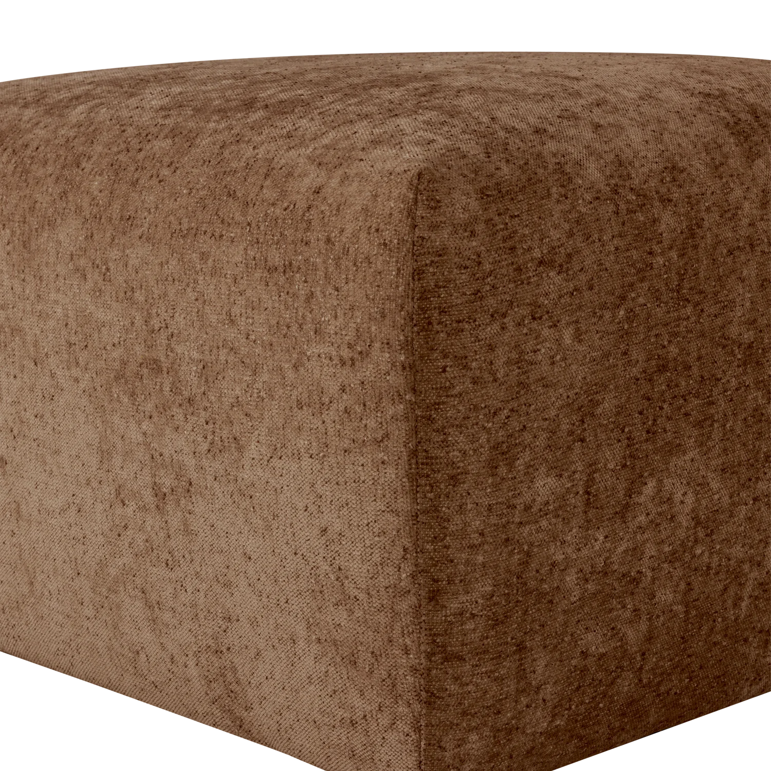 Puf UMINA bruin chenille