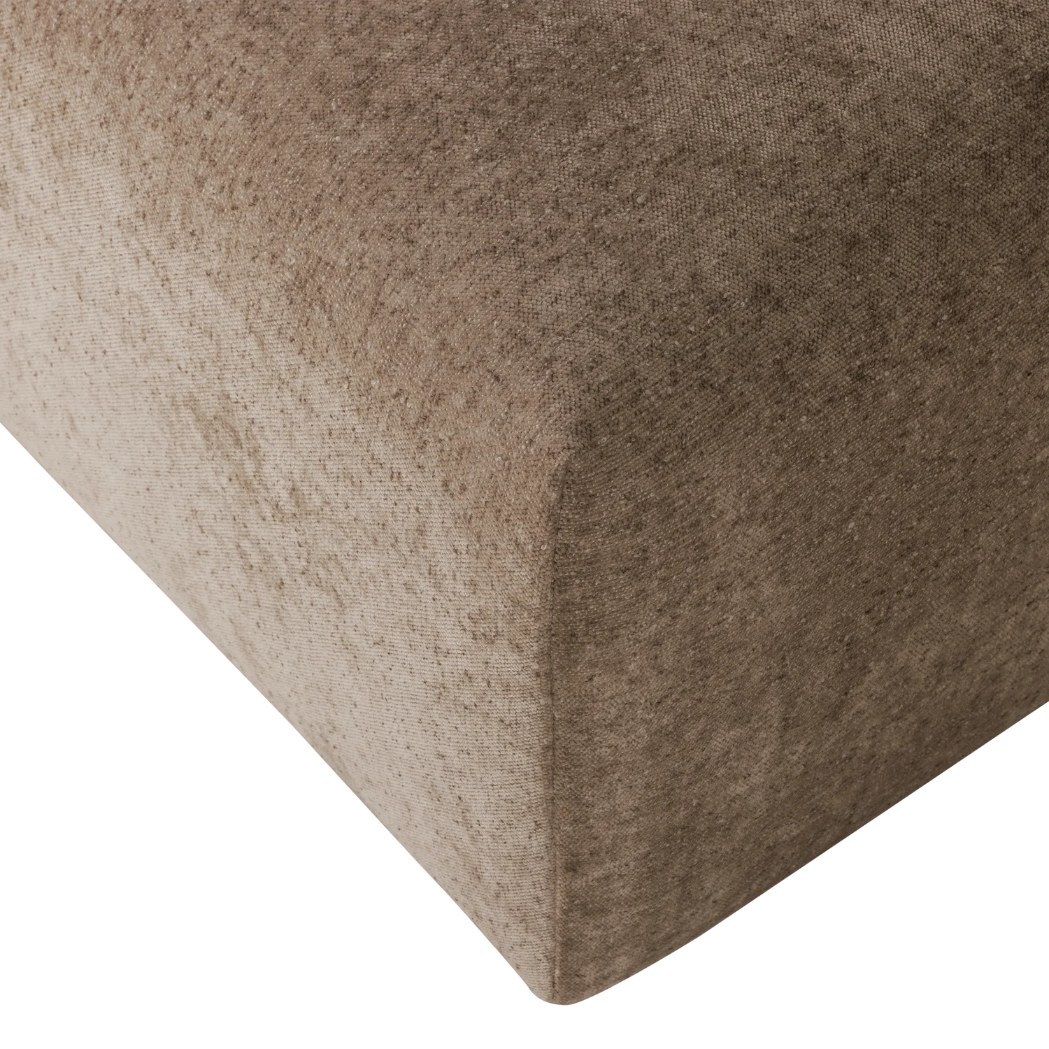 Puf UMINA khaki chenille