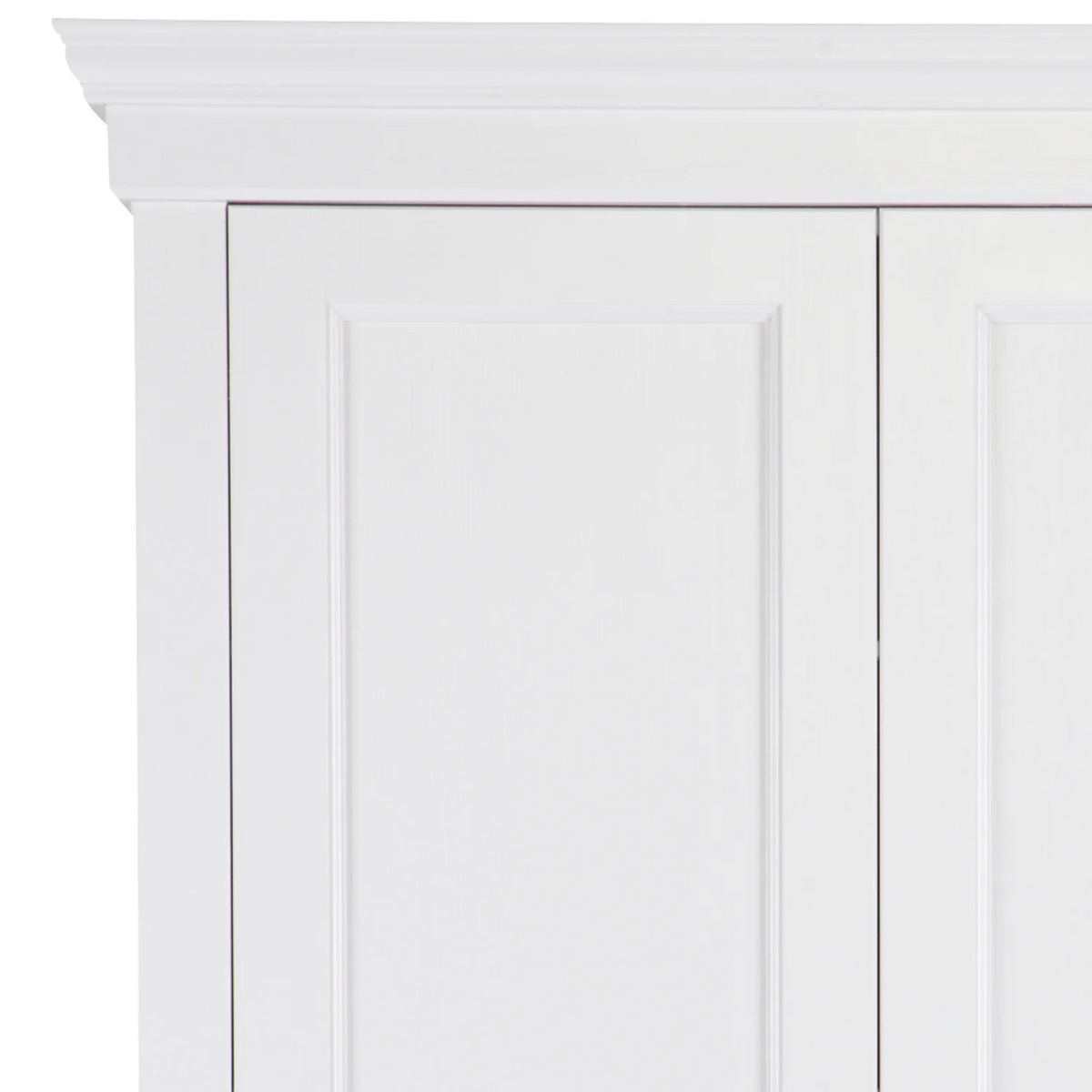 Kast ISABEL wit hout