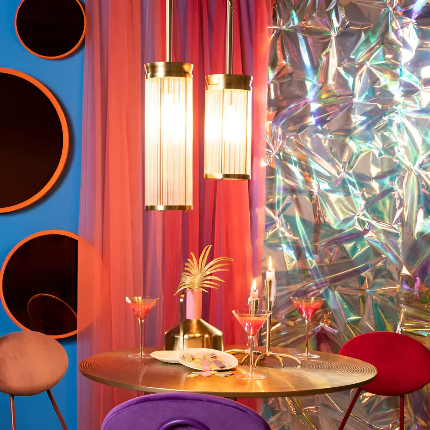 Hanglamp ENGEL IN VUUR goud