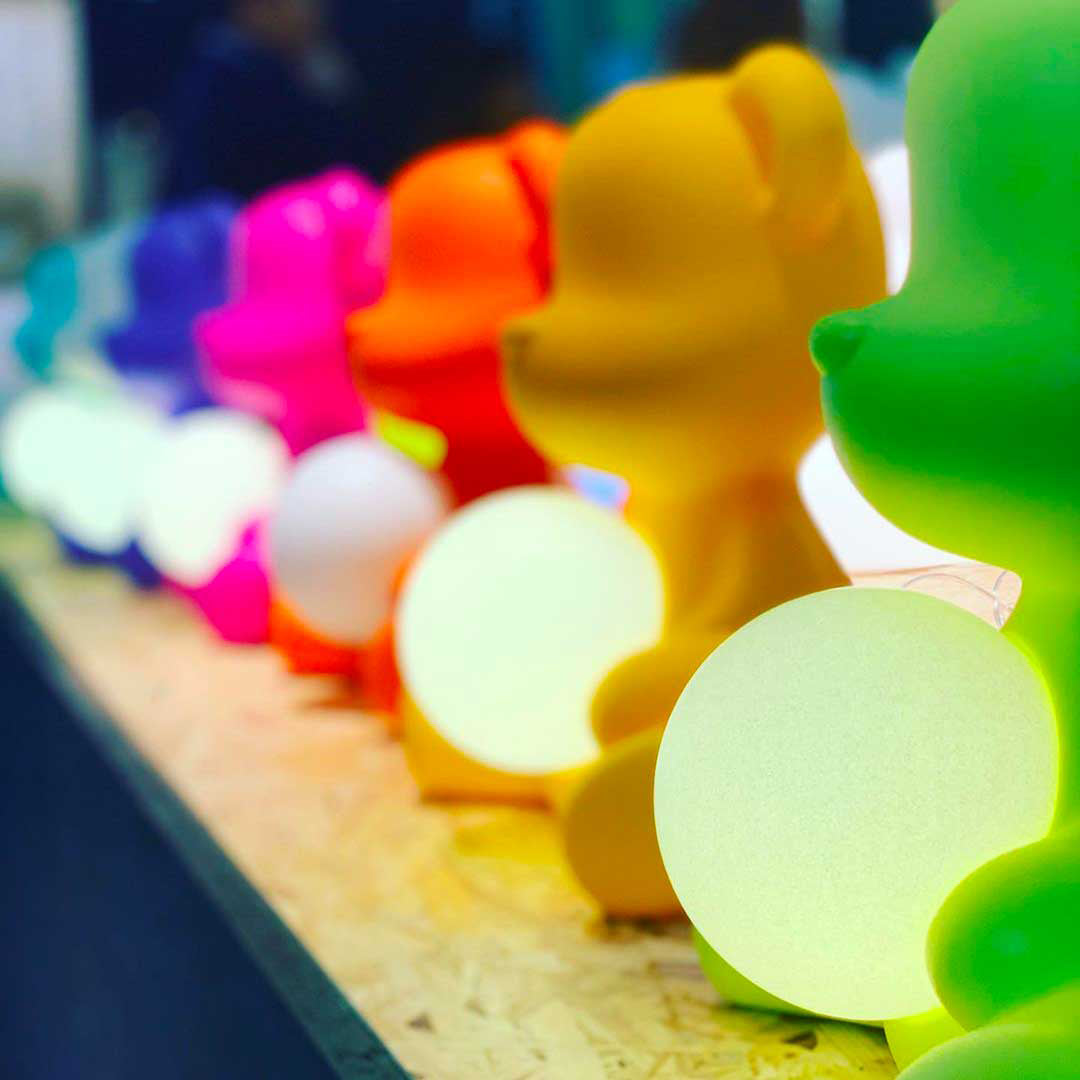 Lampa TEDDY GIRL gelb