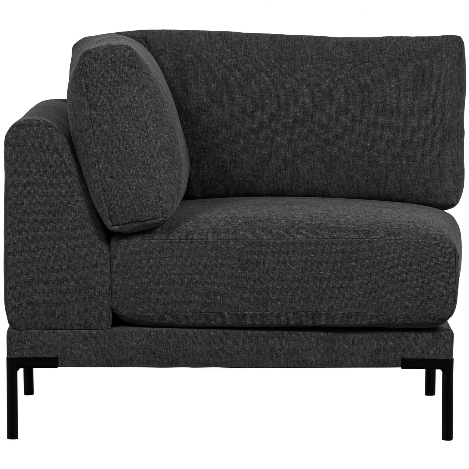 Sofa COUPLE - antraciet hoekmodule