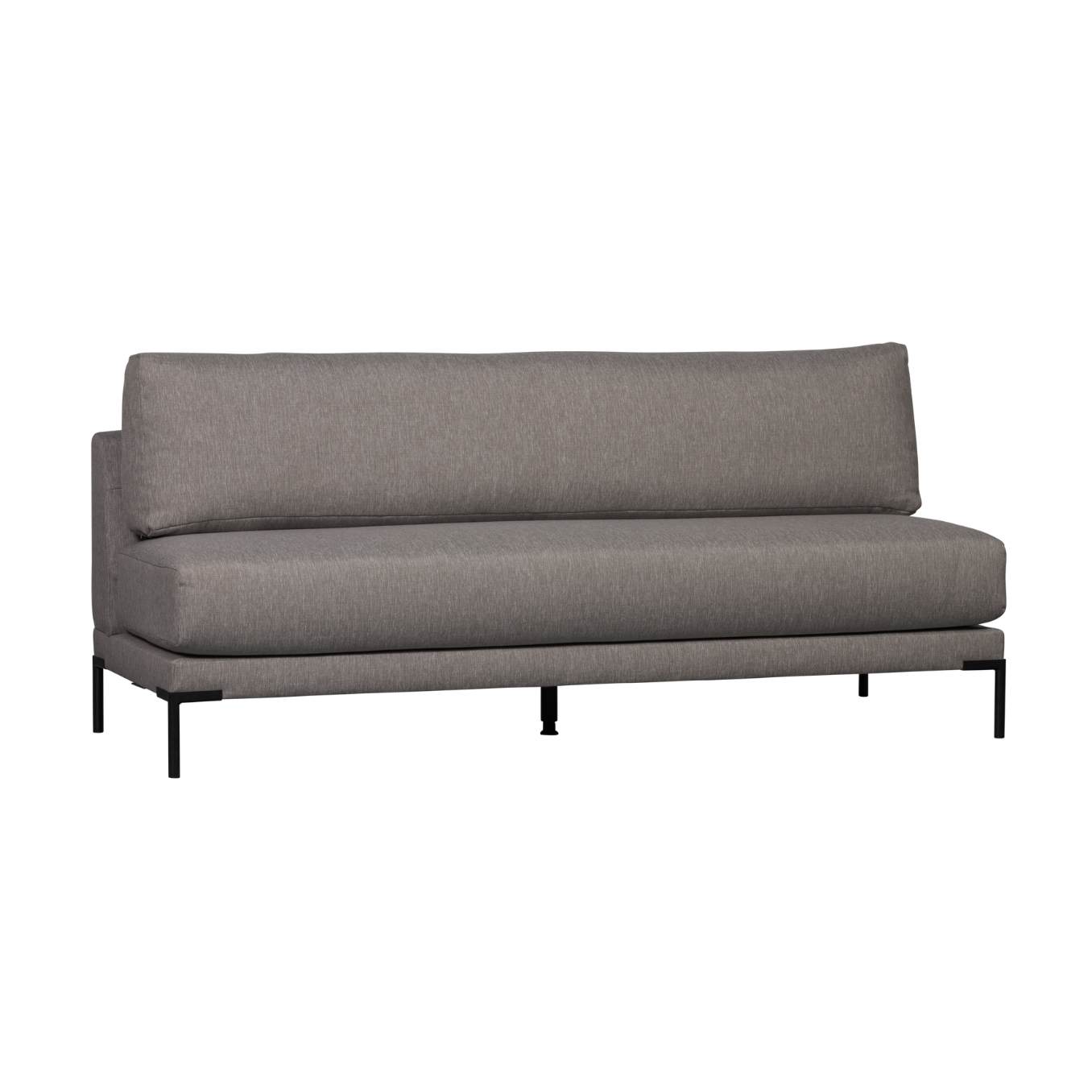Sofa COUPLE DINING BENCH - moduł środkowy szary – Woood