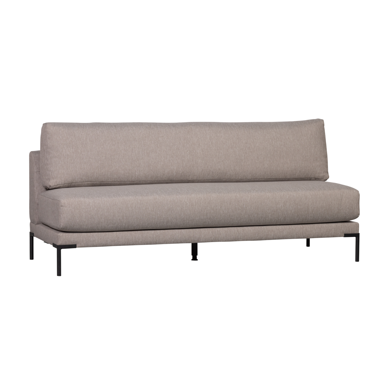 Sofa COUPLE DINING BENCH - moduł środkowy taupe – Woood