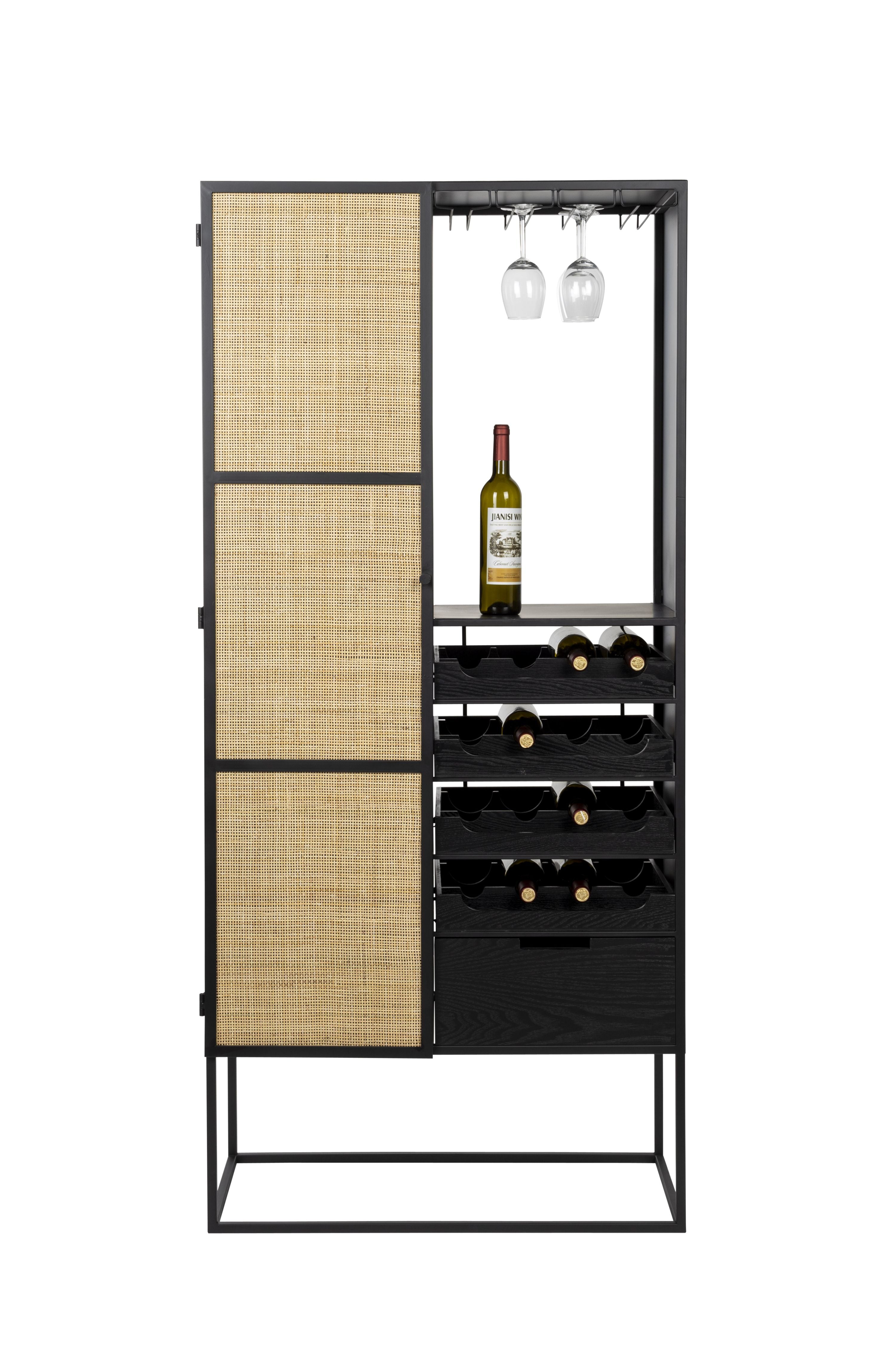 Wine Cabinet Guuji High White Label Living Eye on Design