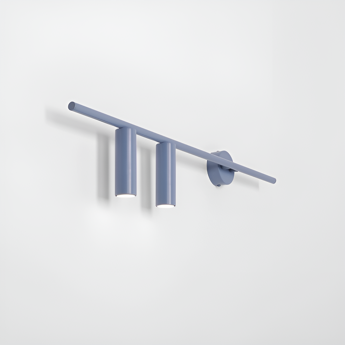 Tweezijdige wandlamp TREVO DUO blauw