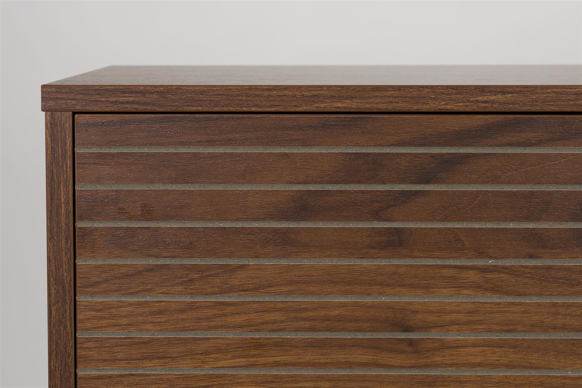 Kommode STRIPES braun