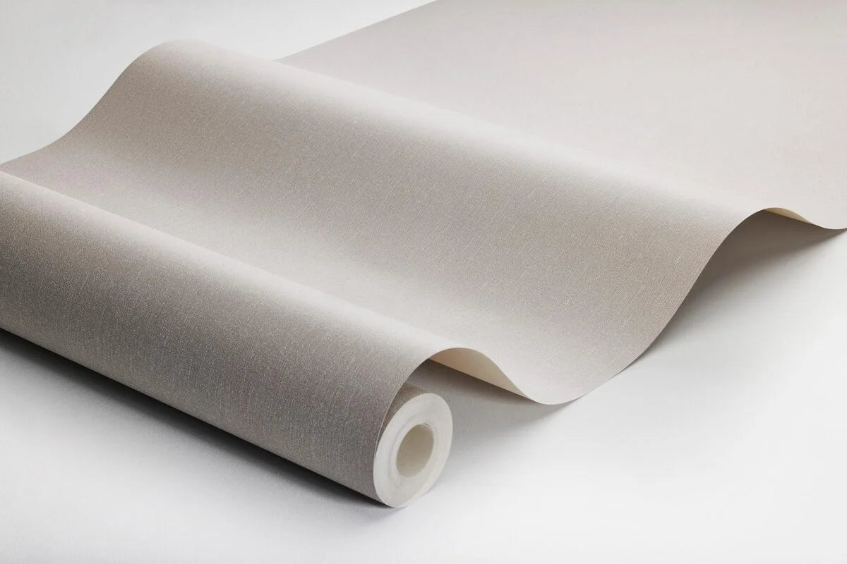 Structuurbehang dat linnen imiteert LINEN - HEATHER grijs