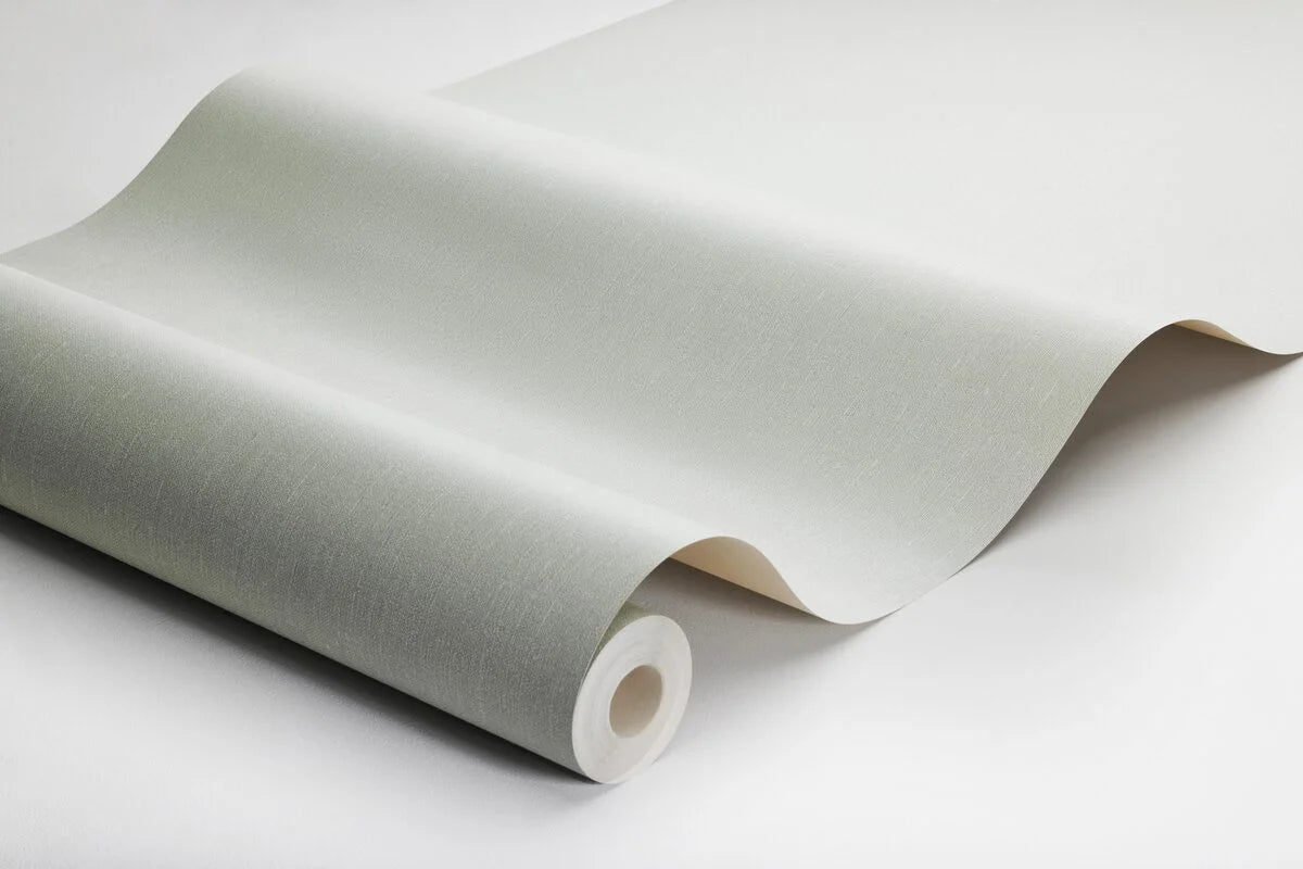 Structuurverf die linnen imiteert LINEN - SOFT JADE grijs-groen