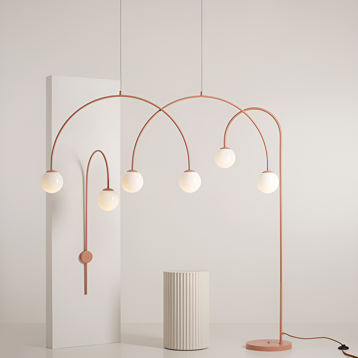 Coral Una floor lamp