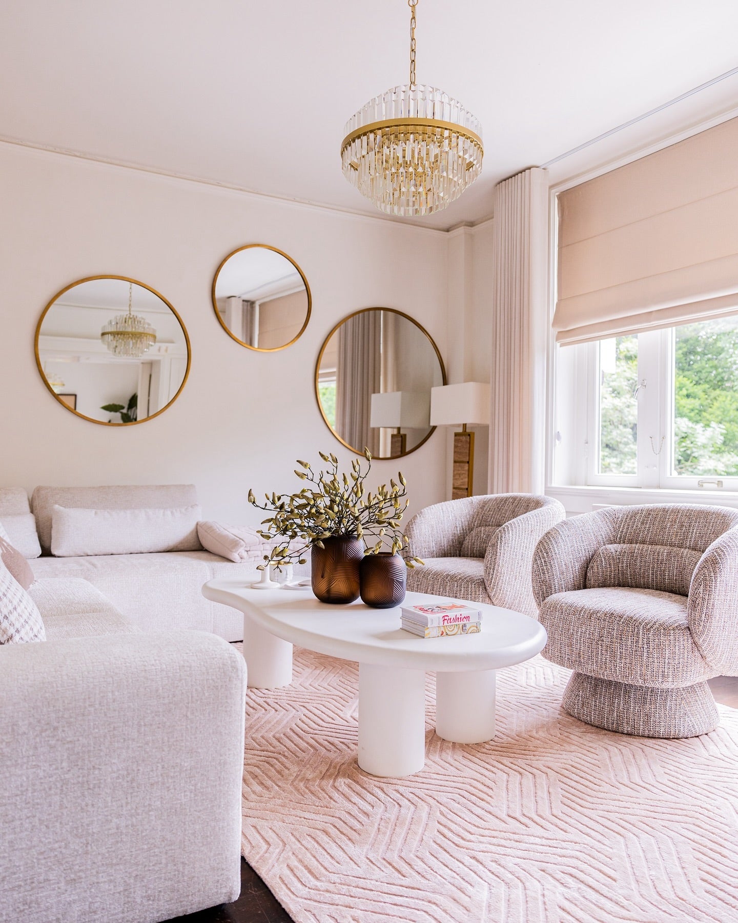 Couchtisch BLOOMSTONE weiß