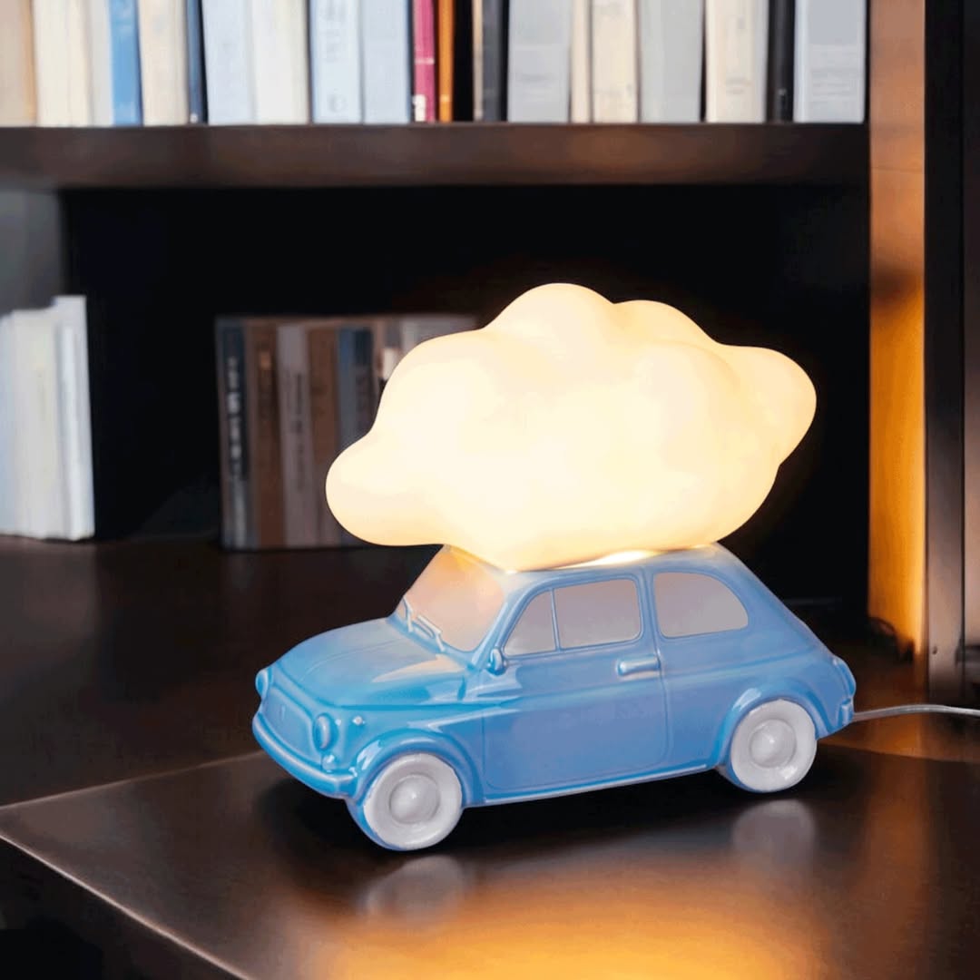 Decoratieve lamp NUVOLA porselein