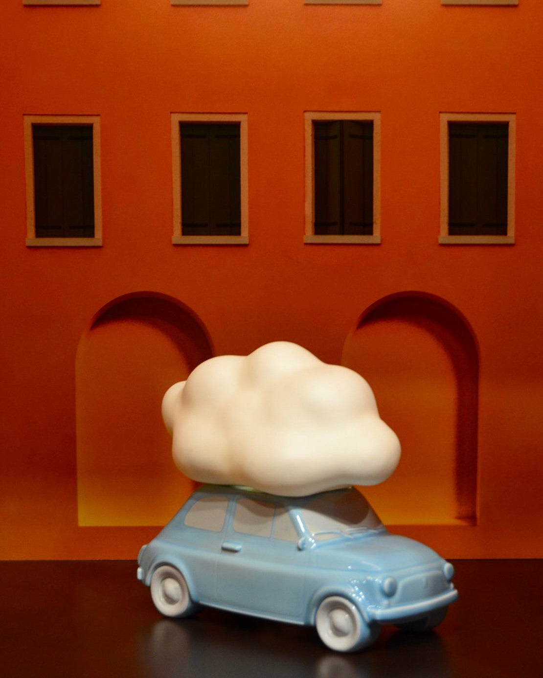 Decoratieve lamp NUVOLA porselein