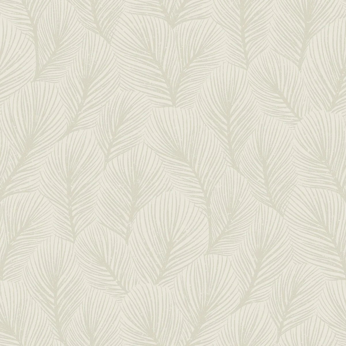 Tapete mit Pflanzenmotiv in Beige PINE TREE