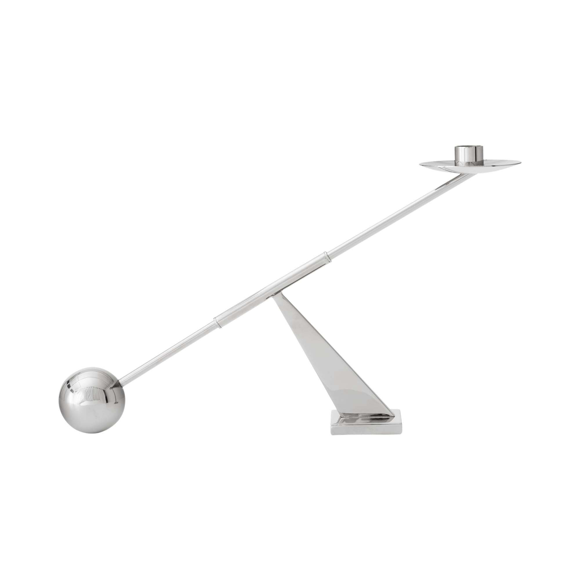 INTERCONNECT Candle Holder Stainless Steel