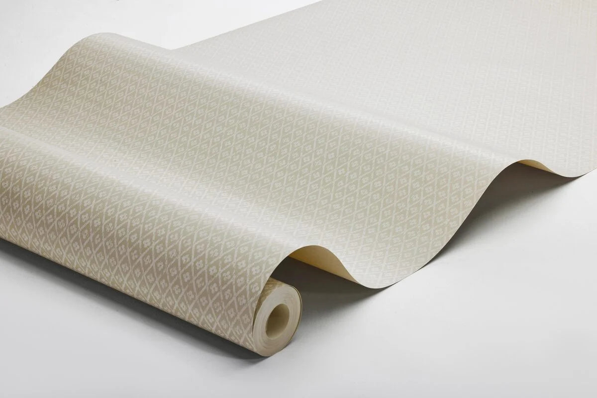 Beige geometrische wandtapijt WILLOWHERB