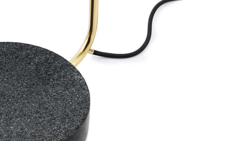 GRANT gold floor lamp - display model