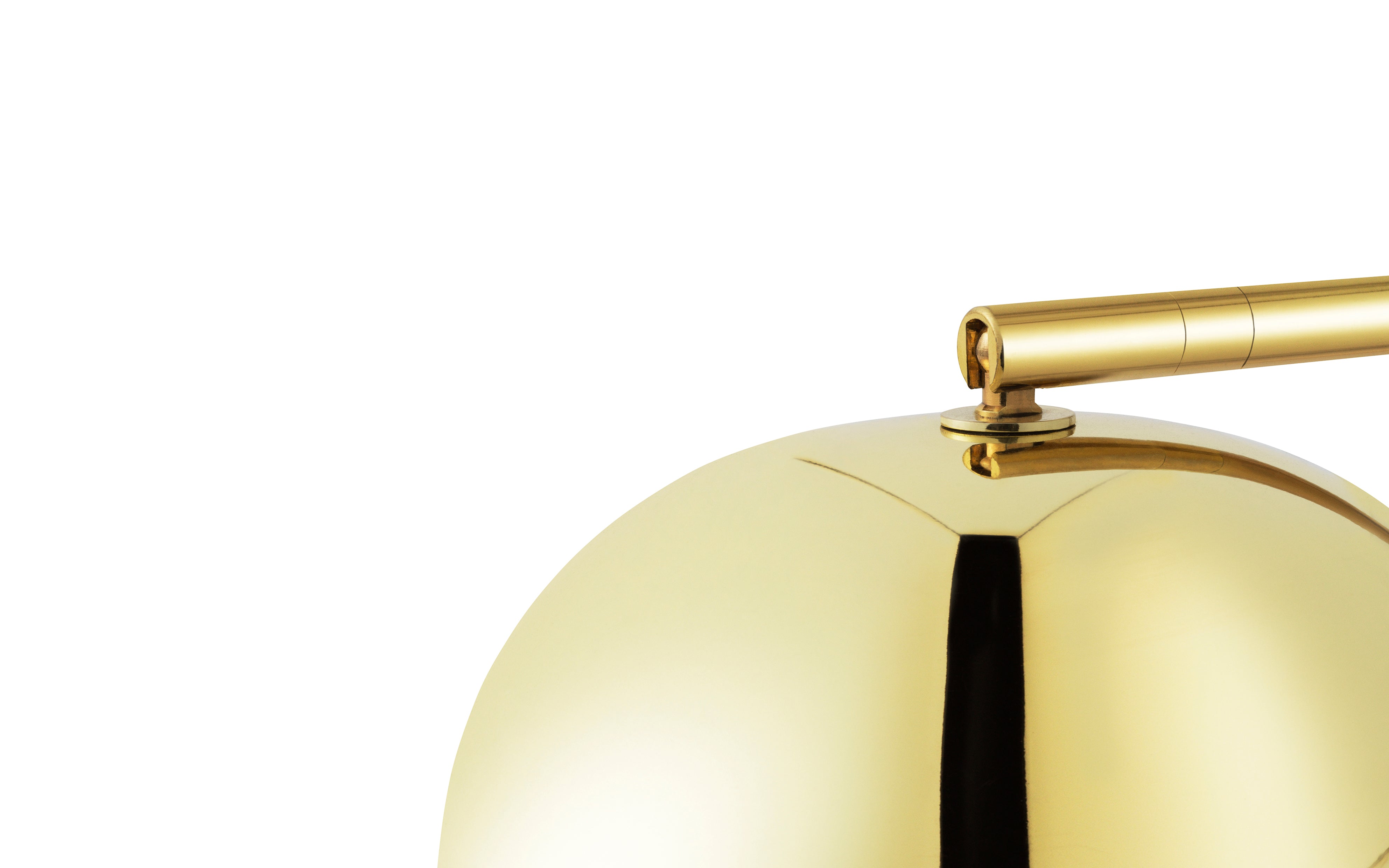 Kinkiet GRANT goud met zwarte graniet