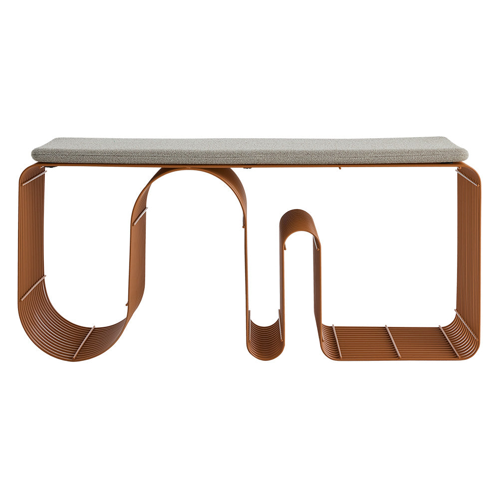 CURVA Bench Brown