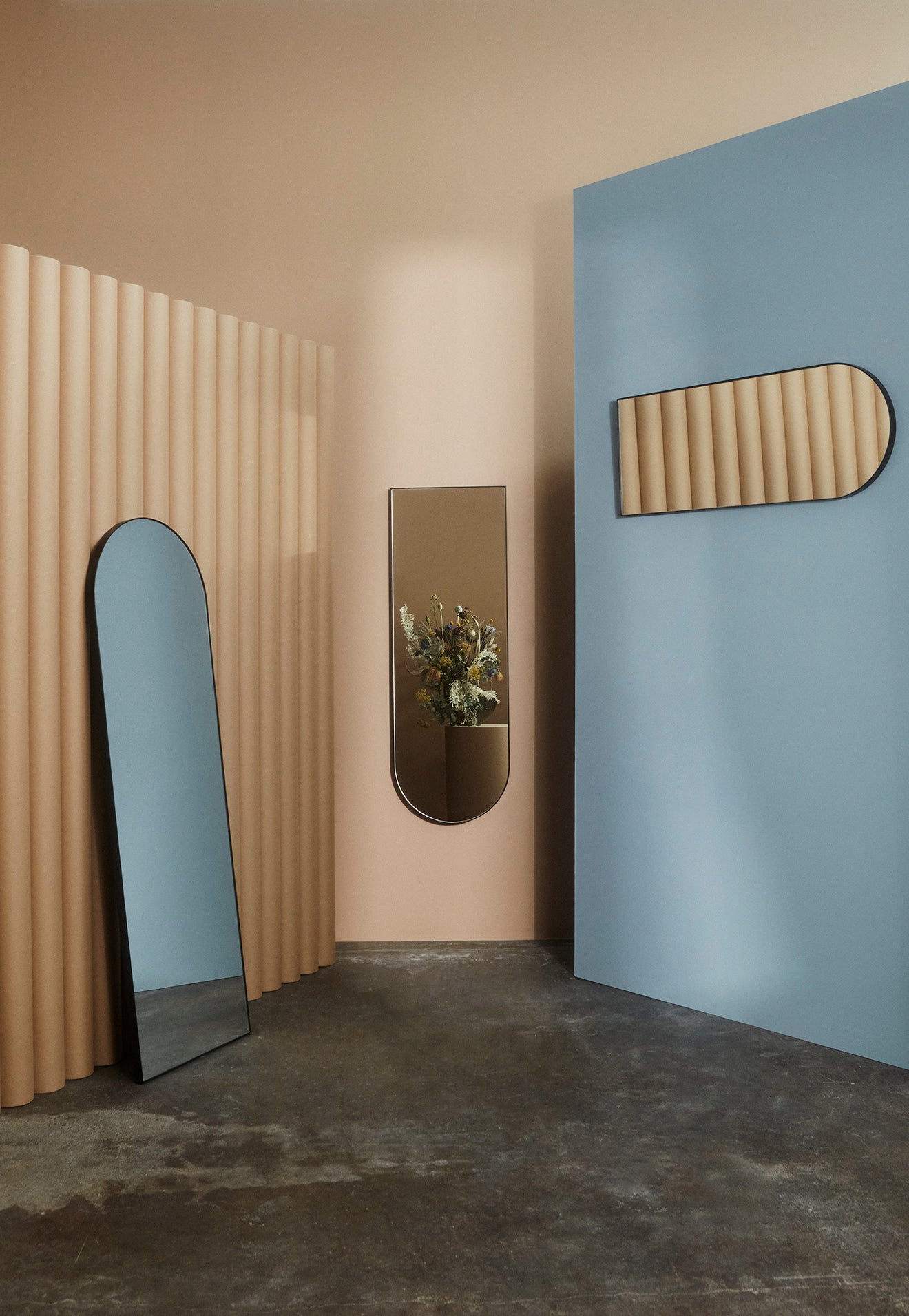 Lustro ARCUS zwarte lijst