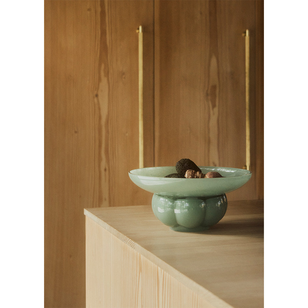 Misa decoratief UVA groen glas
