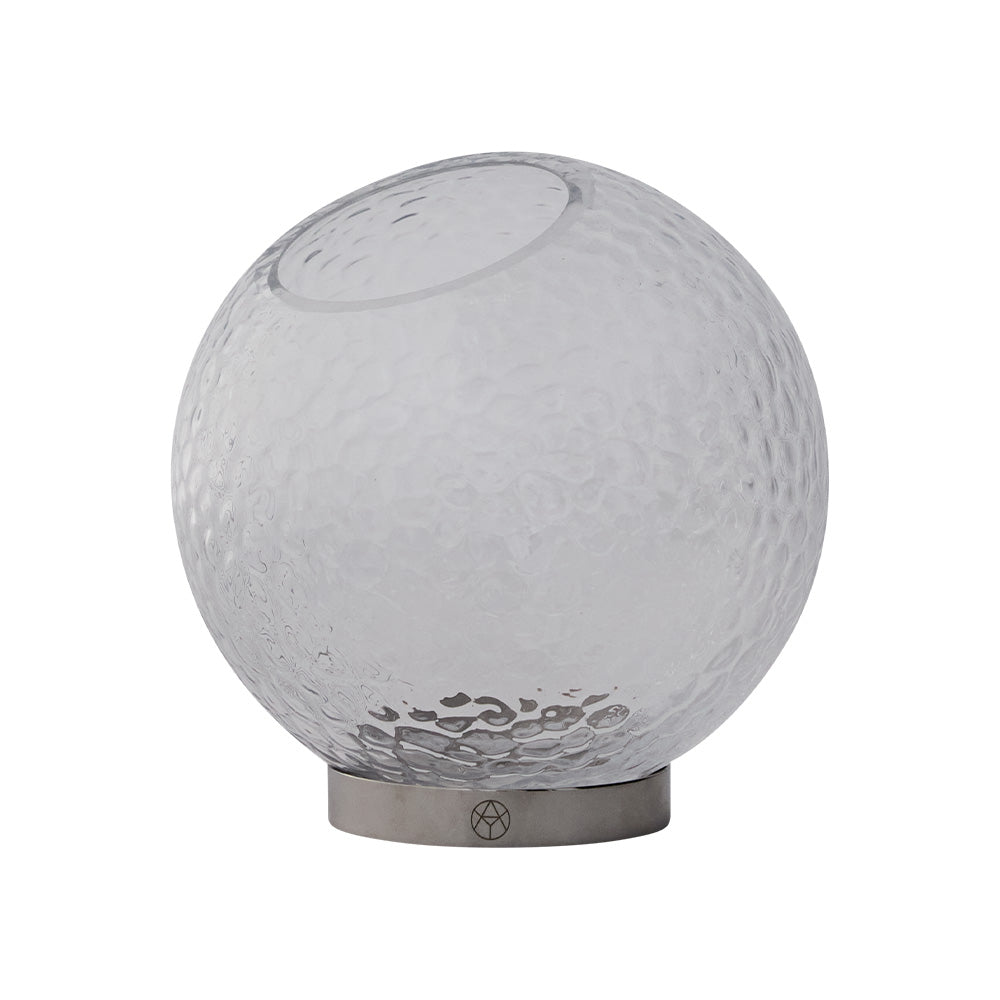 GLOBE BUBBLES Vase transparent glass