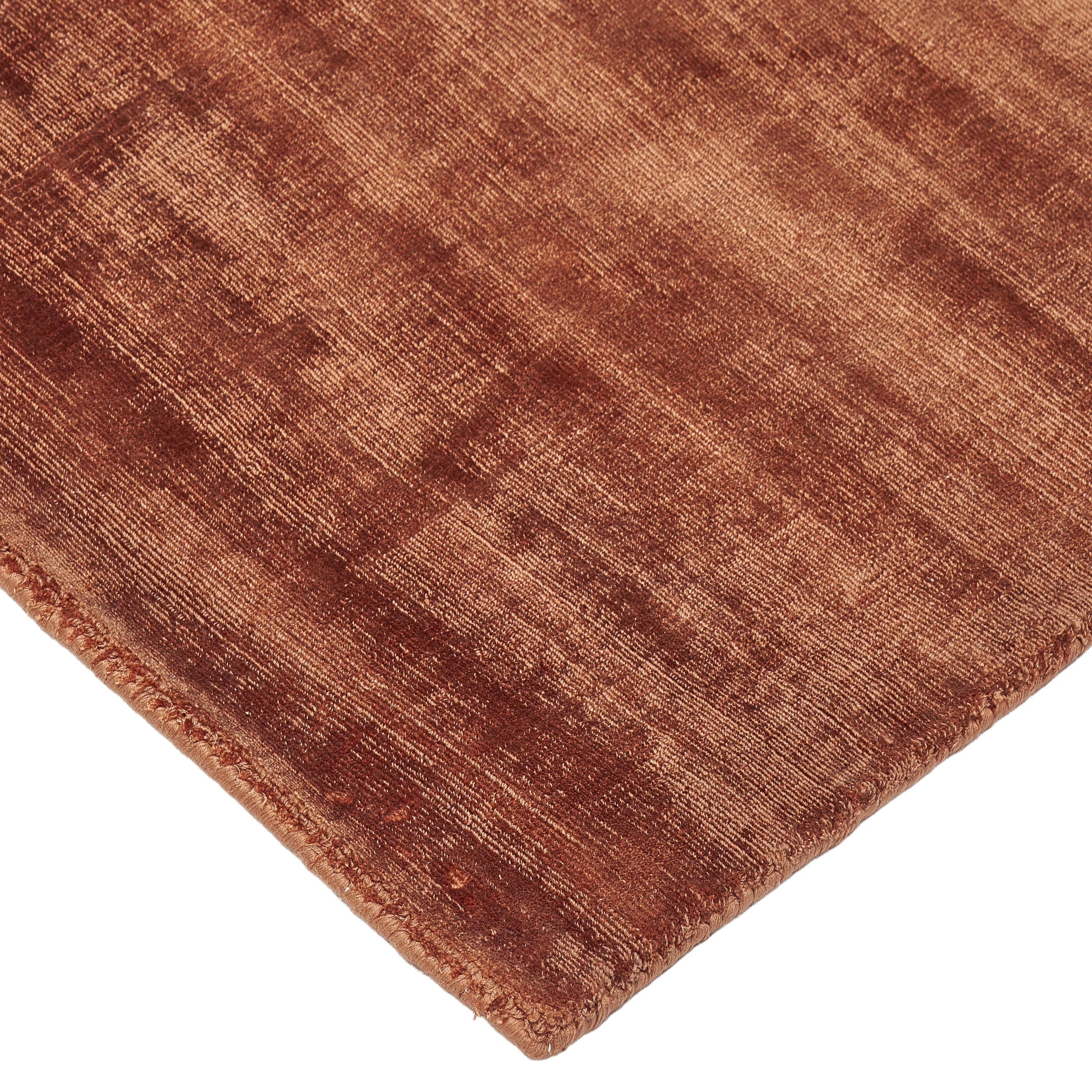 DESERT rug rusty brown