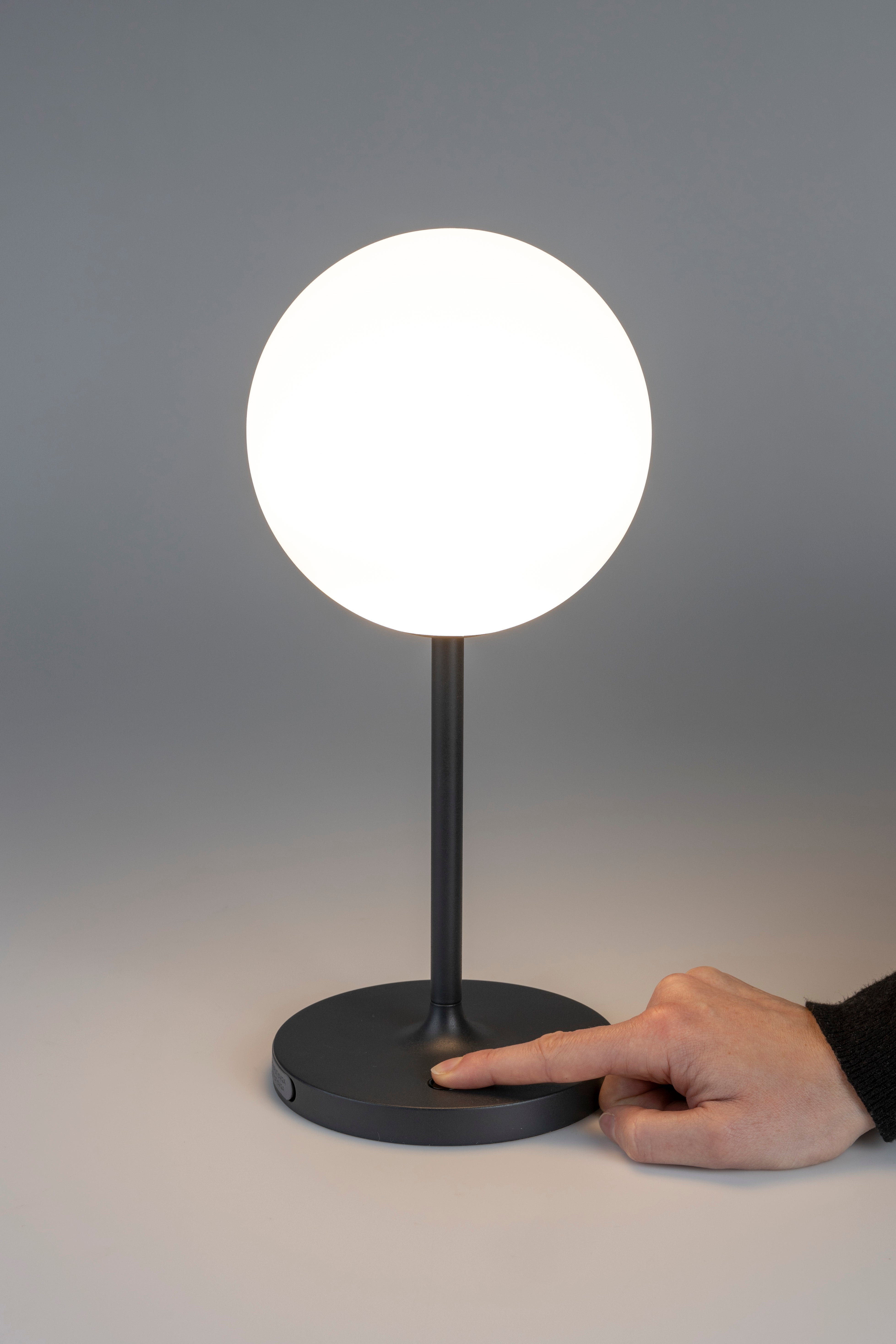 Table Lamp Hub Blue White Label Living Eye on Design