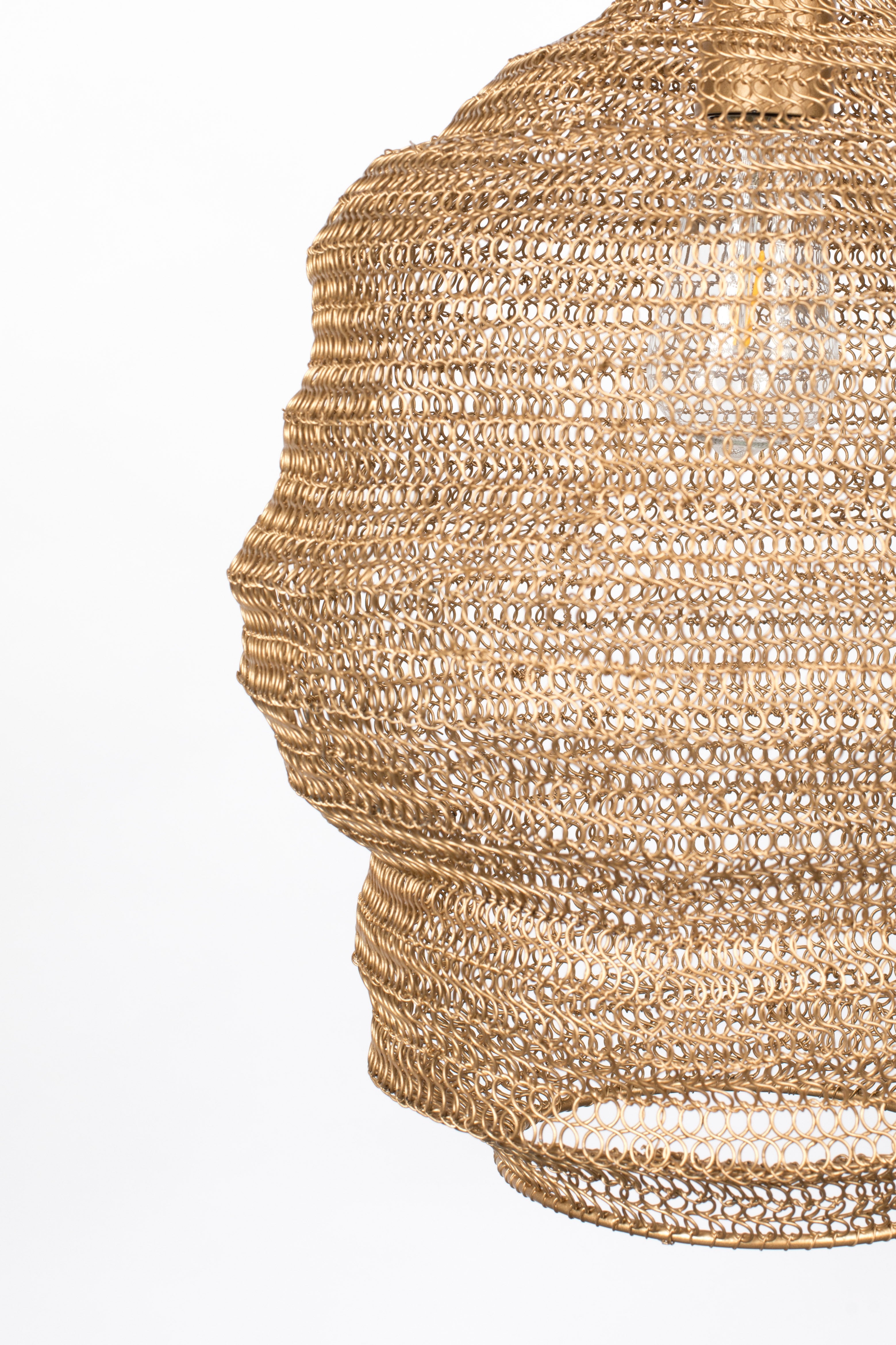 Pendant Lamp Lena L Brass White Label Living Eye on Design