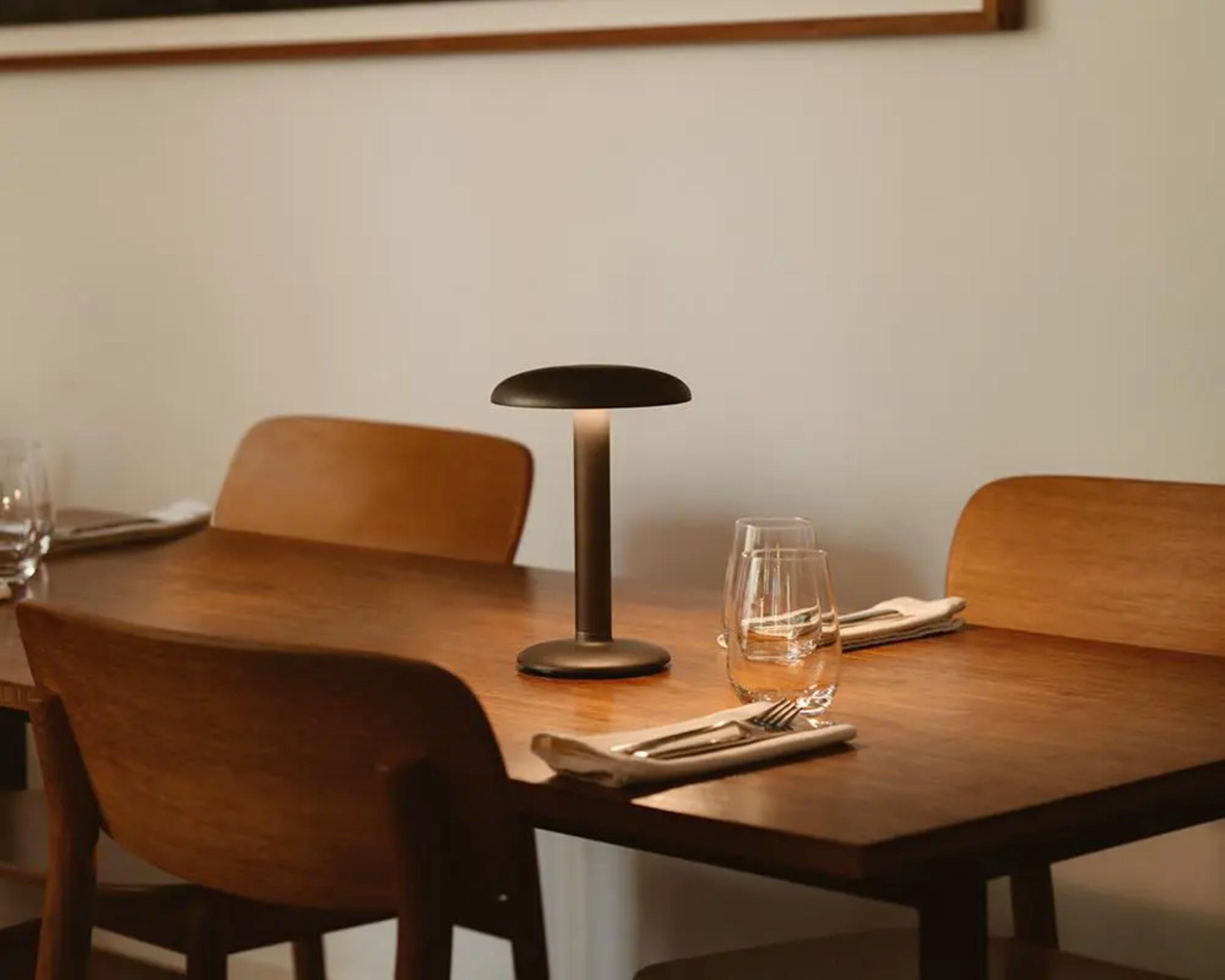 Portable Lamp GUSTAVE HOSPITALITY brown