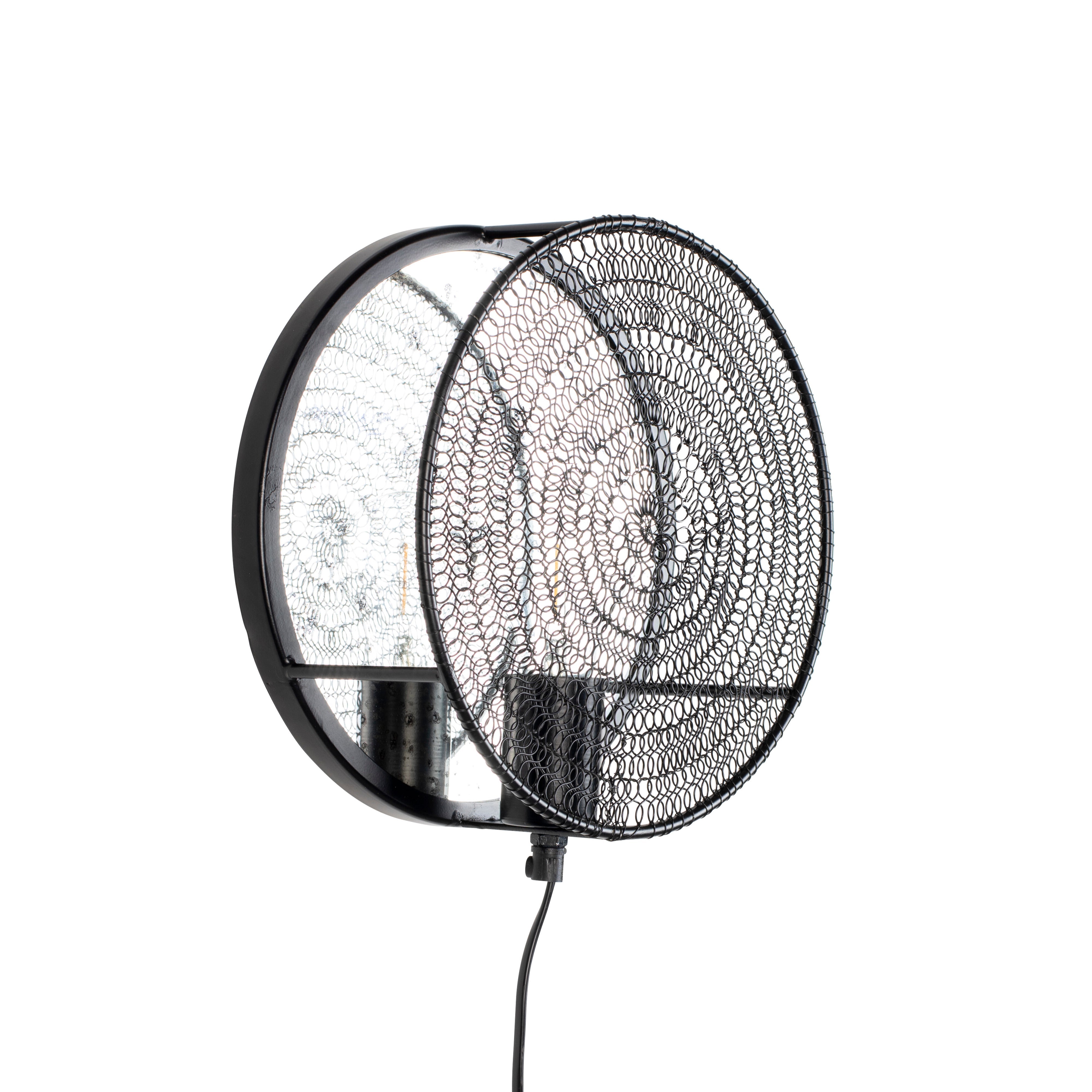 Wandleuchte LEA schwarz