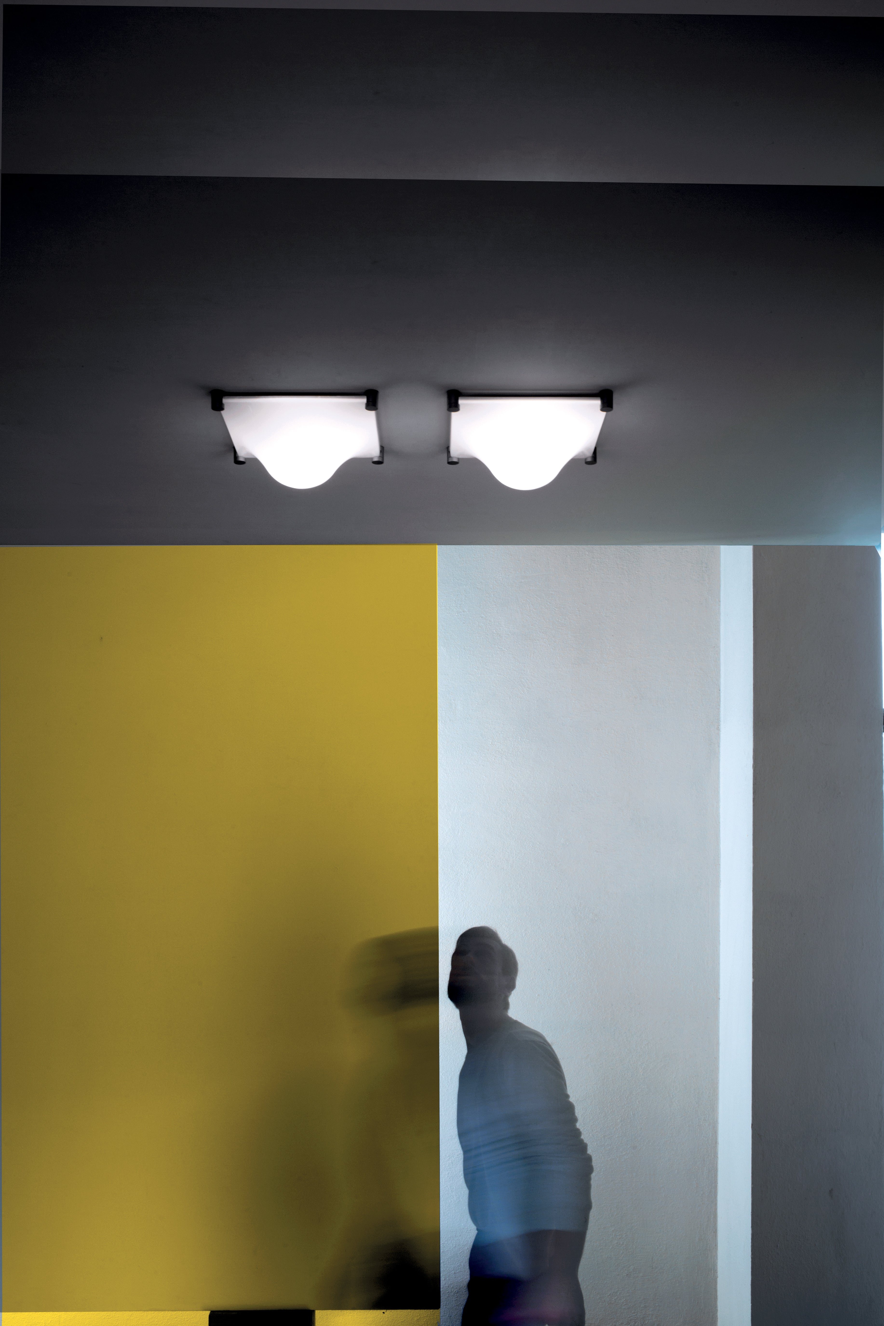 Wandlamp BOLLA wit