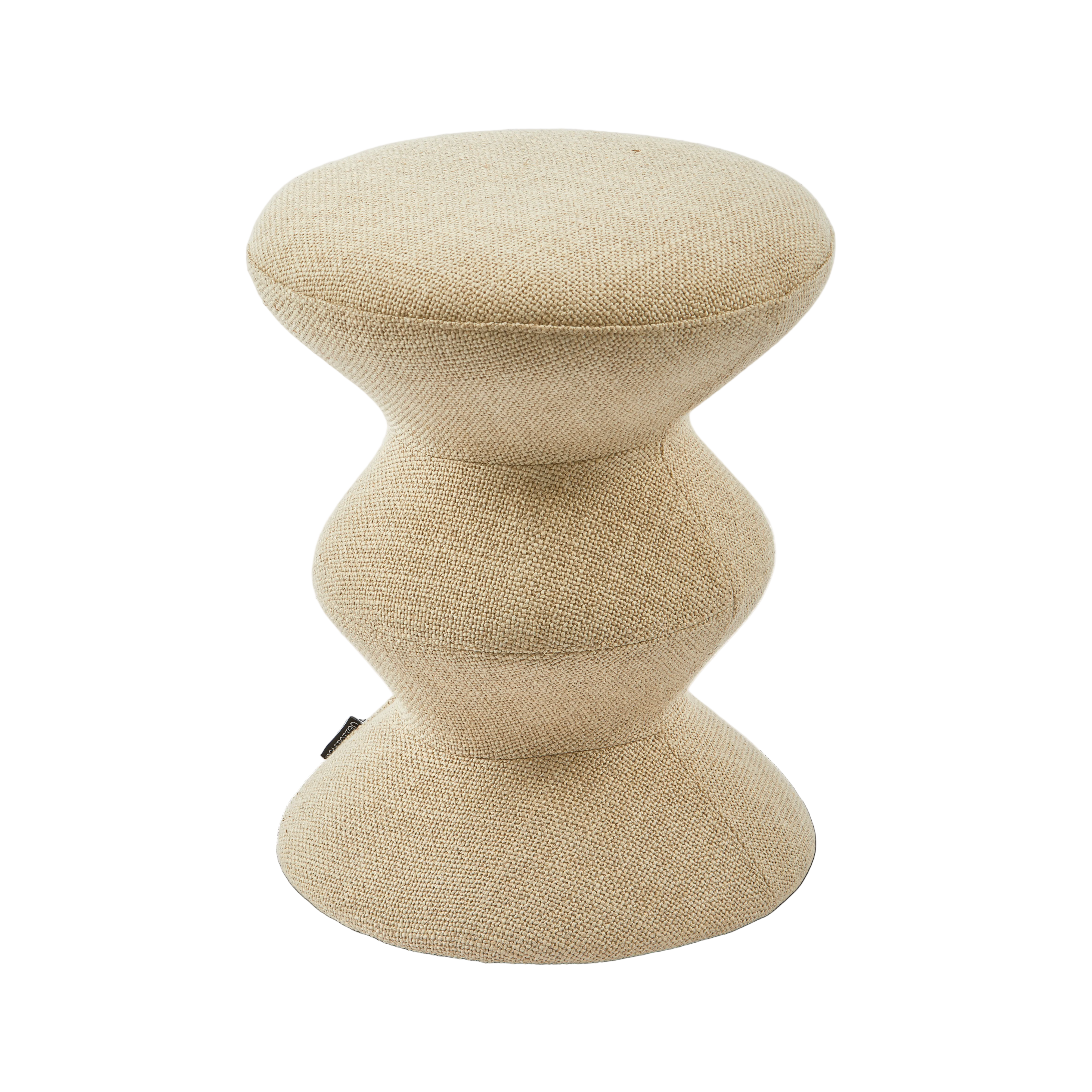 Hocker SOFT ZIG ZAG beige