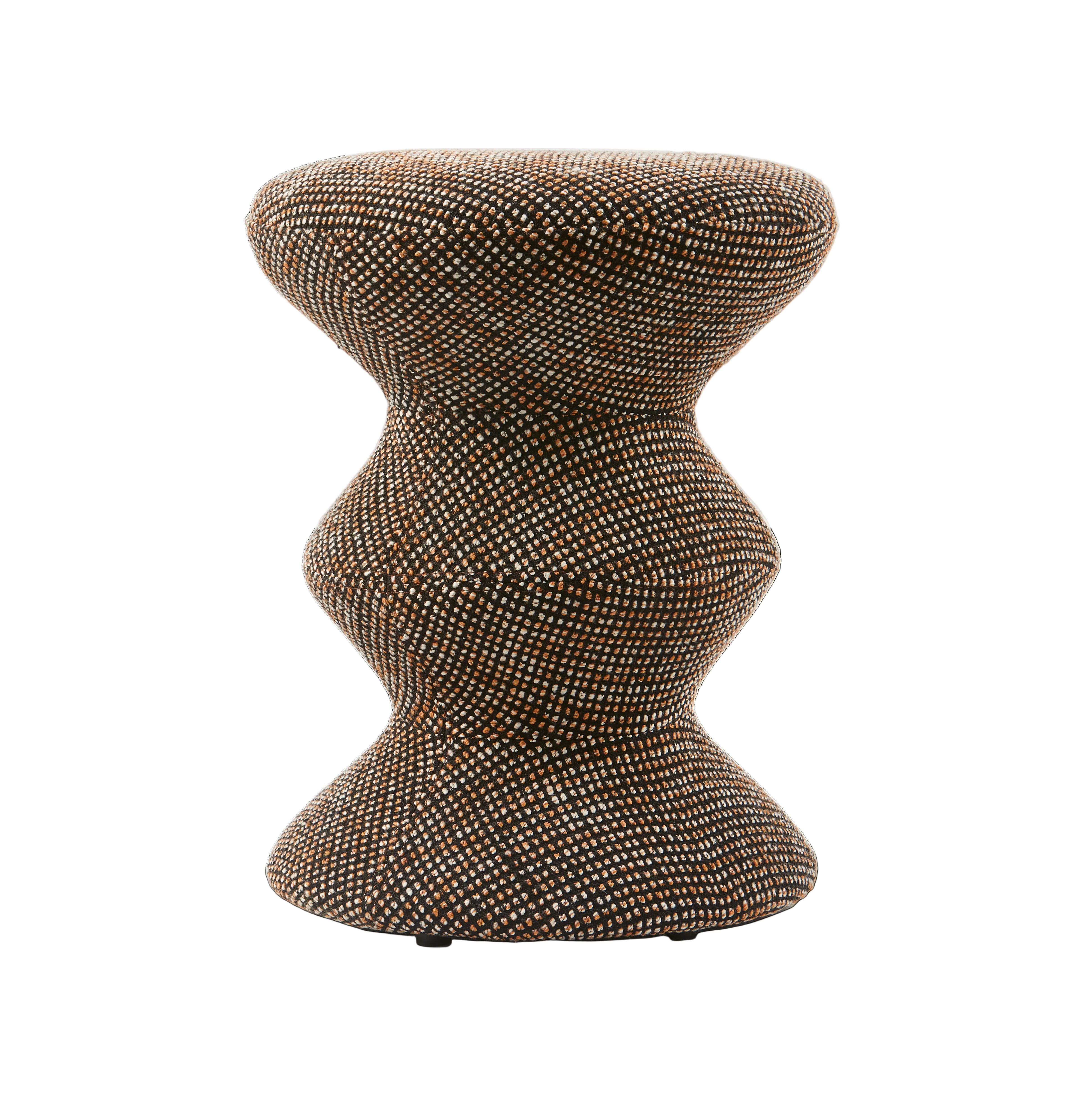 Hocker SOFT ZIG ZAG dunkelbraun