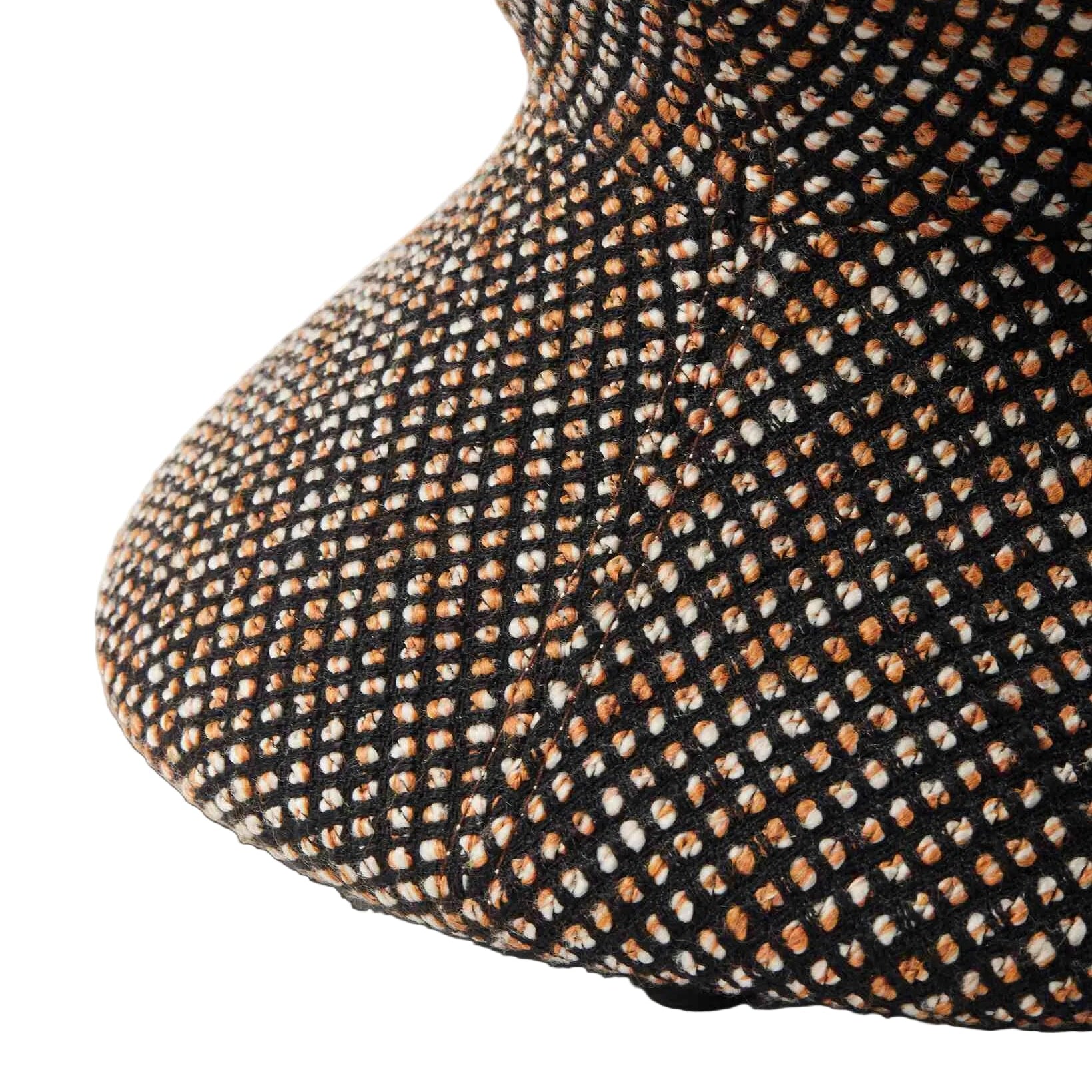 Hocker SOFT ZIG ZAG dunkelbraun