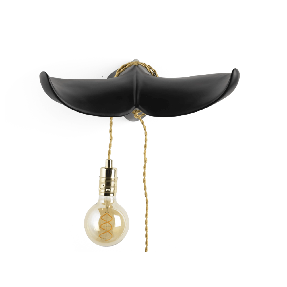 Wandlamp DE STAART VOLGT zwart