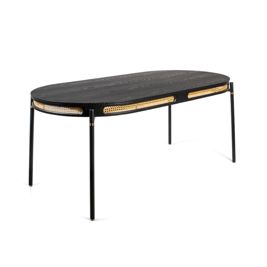 Tafel STOP DE WEBBING zwart