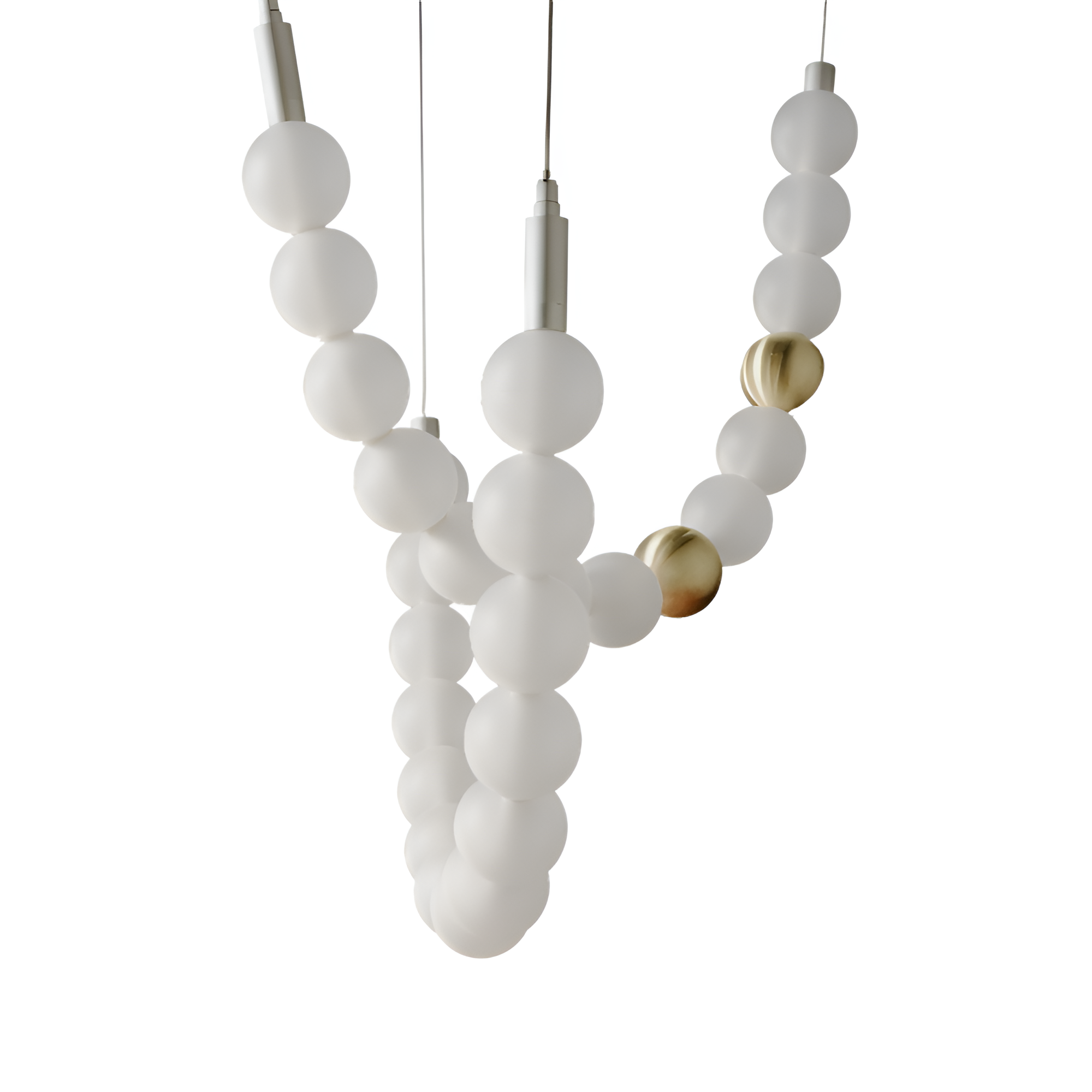 Hanglamp DAISY geblazen glas